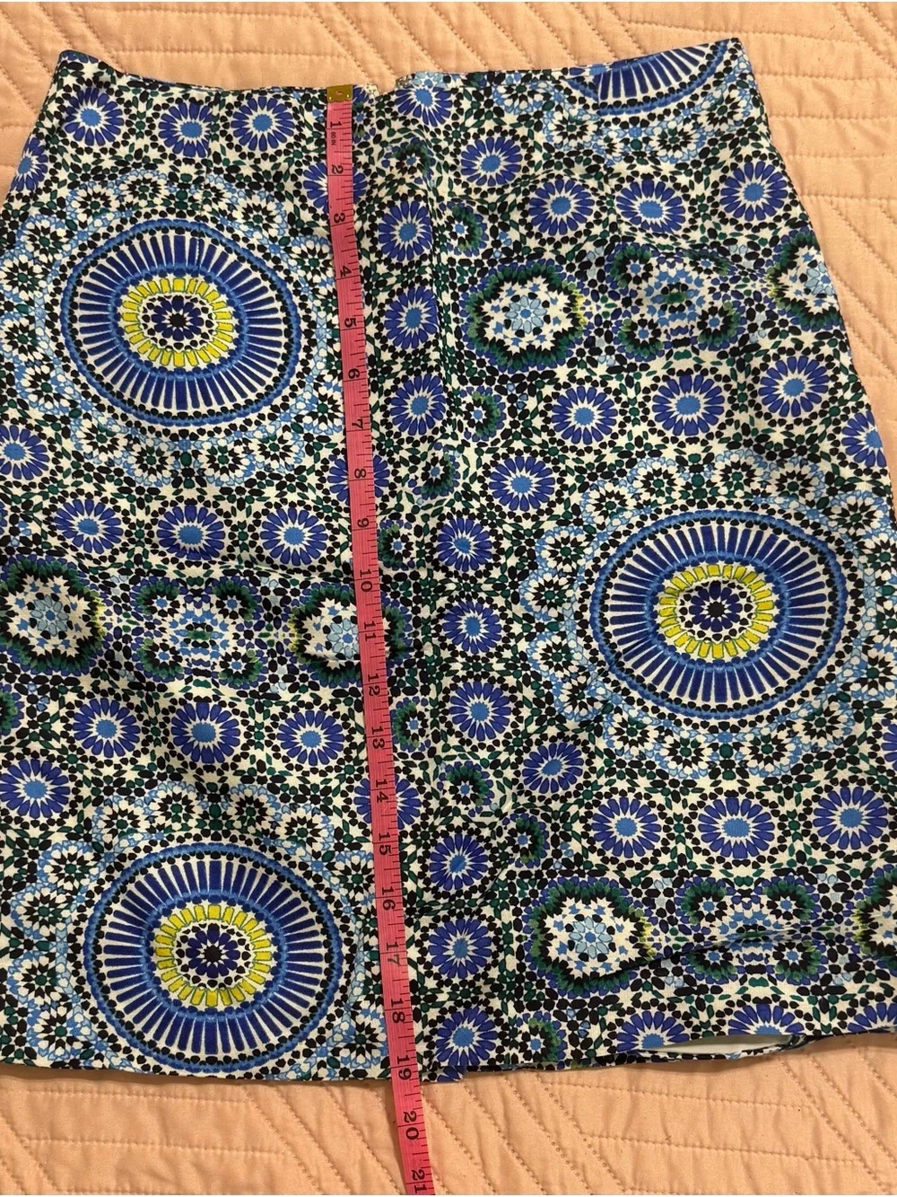 Banana Republic Blue & Gray Patterned Pencil Skirts (Set of 3)